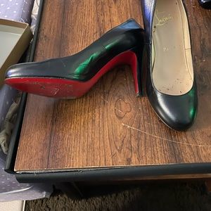 Christian louboutin Ron Ron 85 leather pump black size 37